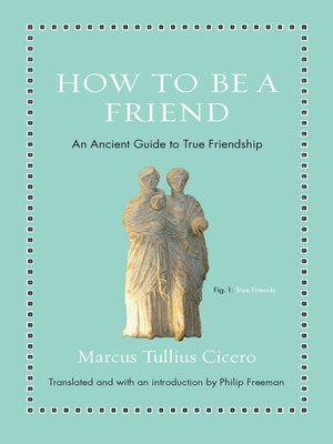 cover image of How to Be a Friend